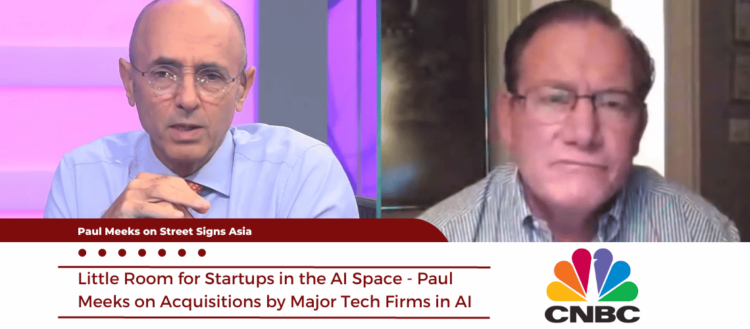 little room in ai space for startups due to big tech comapnies in ai paul meeks street signs asia